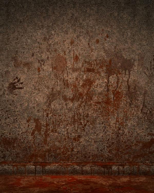 Blood on Wall Horror Background for Photoshop