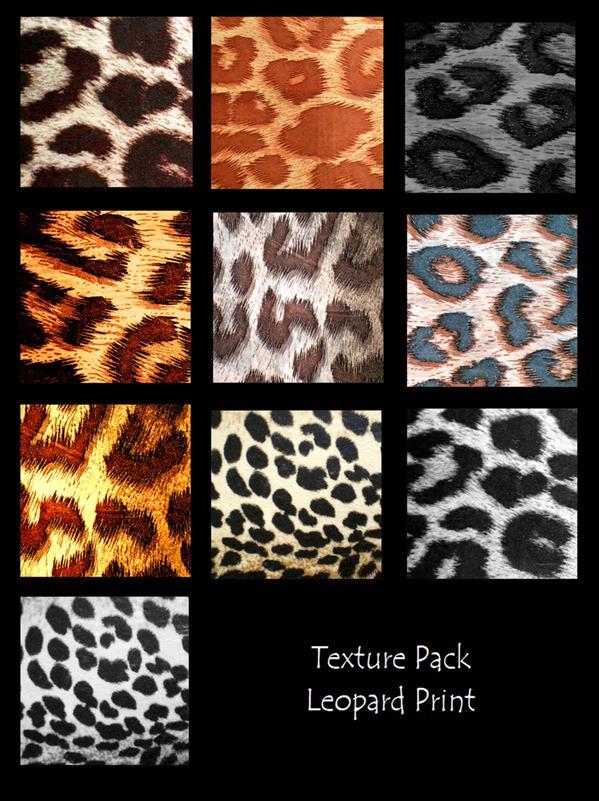 Free Texture Pack Leopard Print Backgrounds