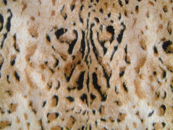 Leopard Faux Fur Background