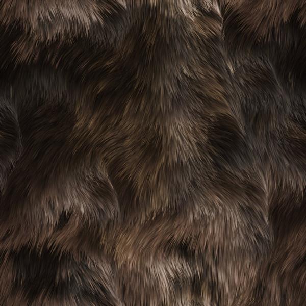 Seamless Animal Fur Pattern