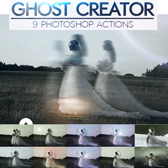 Ghost Effect Photoshop Action