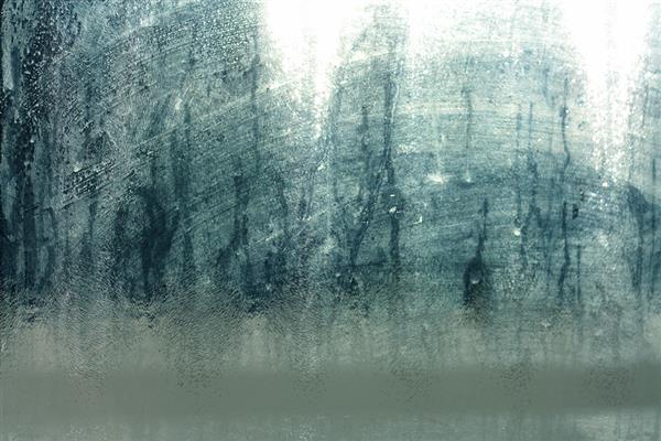 Dirty Window with Rain Tears Texture