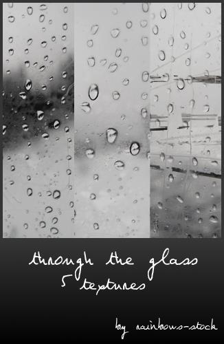 Rain Through the Glass Free Textures