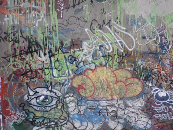 Graffiti art texture free