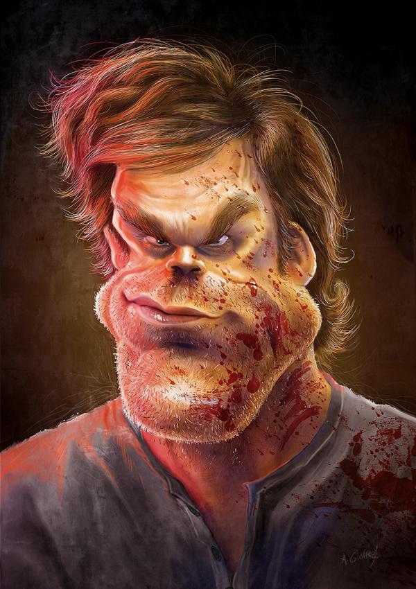 DEXTER by AnthonyGeoffroy photoshop resource collected by psd-dude.com from deviantart