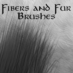 Fiber and Fur brushes by Erulisse2 photoshop resource collected by psd-dude.com from deviantart