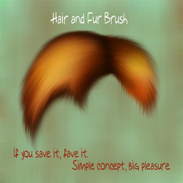 Hair and Fur Brush for Photoshop