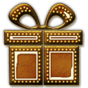 Gingerbread Gift Icon