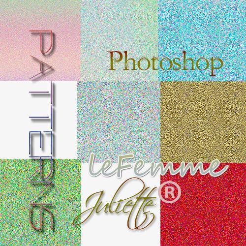 Photoshop Glitter Patterns