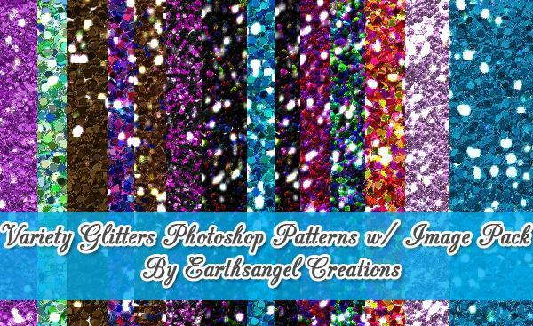 Photoshop Glitter Patterns
