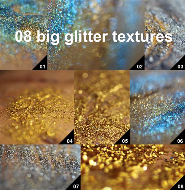 08 big glitter textures free by lieveheersbeestje photoshop resource collected by psd-dude.com from deviantart