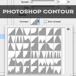 Photoshop Contour <span class='searchHighlight'>Layer</span> <span class='searchHighlight'>Style</span> Settings Tutorials for Beginners psd-dude.com Resources