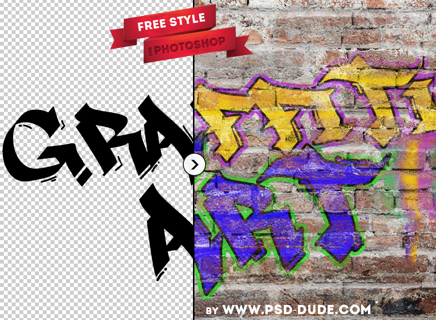 graffiti font free download photoshop