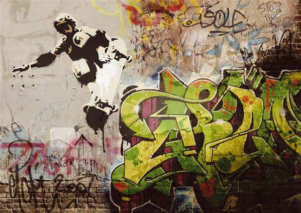 Create graffiti urban art in photoshop
