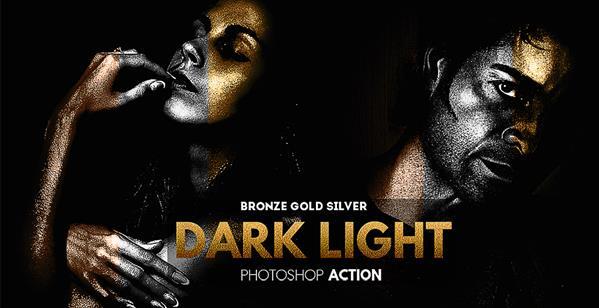 Photoshop Dark Light Photo Effect