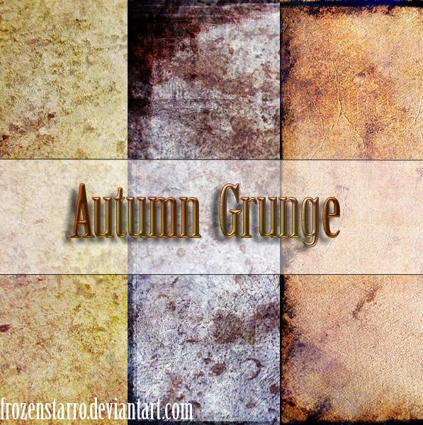 Autumn
 Grunge by FrozenStarRo photoshop resource collected by psd-dude.com from deviantart