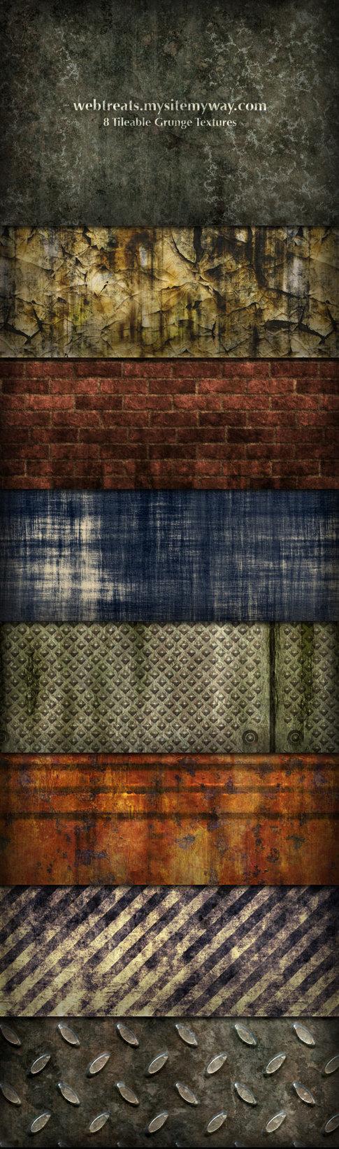 Grunge Textures and Patterns by WebTreatsETC photoshop resource collected by psd-dude.com from deviantart