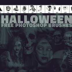 Free Photoshop <span class='searchHighlight'>Horror</span> Brushes For Halloween psd-dude.com Resources