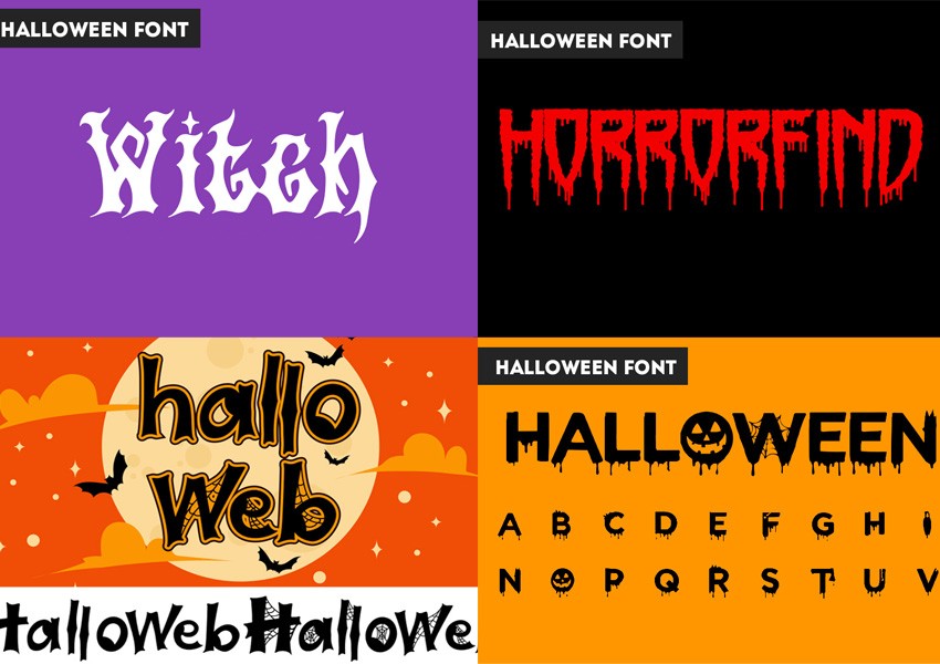 Halloween Fonts