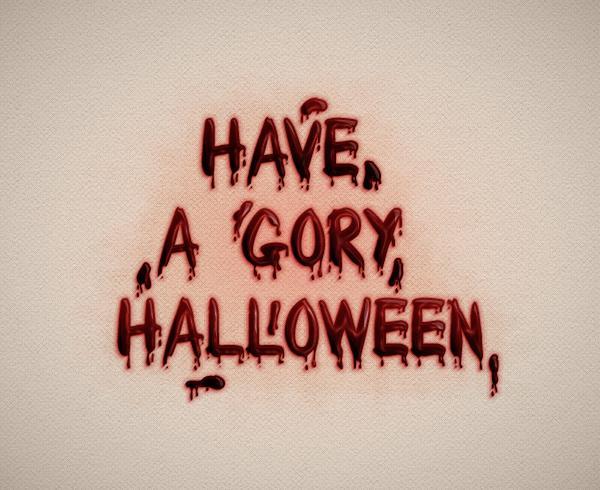 Dripping blood text effect in adobe illustrator