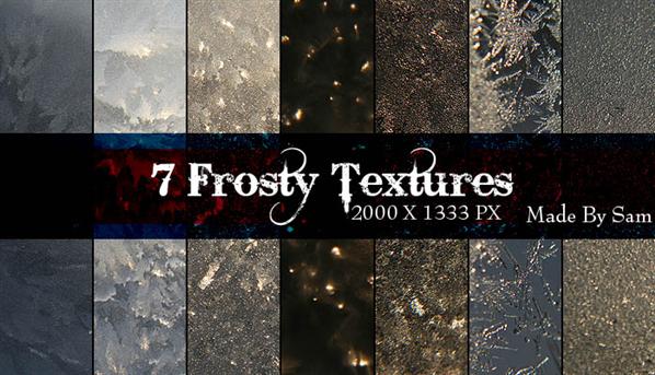 Frosty
 Textures by ICouldntThinkOfAName photoshop resource collected by psd-dude.com from deviantart