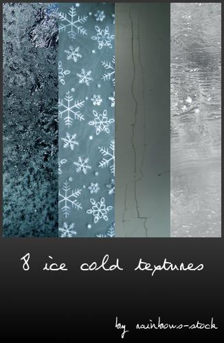 ice
 cold textures by rainbows-stock photoshop resource collected by psd-dude.com from deviantart