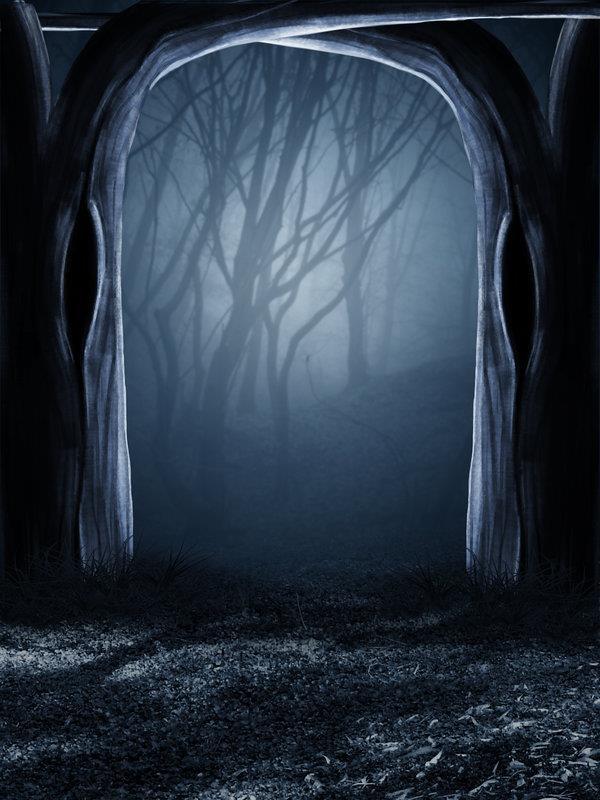 Creepy Forest Premade Background