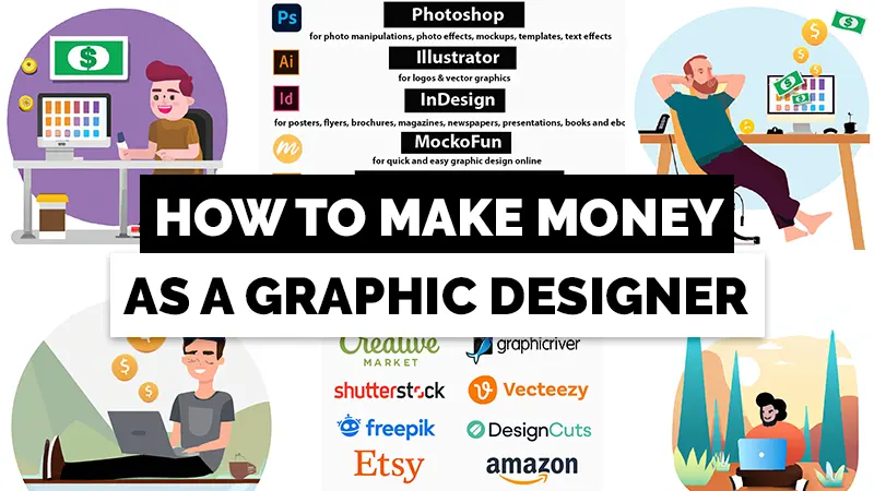 How to Make Money as a Graphic Designer psd-dude.com Resources