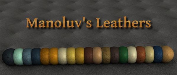 Seamless Leather Texture by manoluv photoshop resource collected by psd-dude.com from deviantart