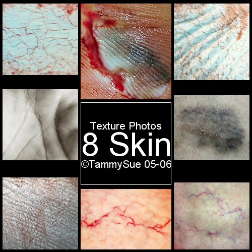 Wound Scars Flesh Skin Textures by TammySue photoshop resource collected by psd-dude.com from deviantart