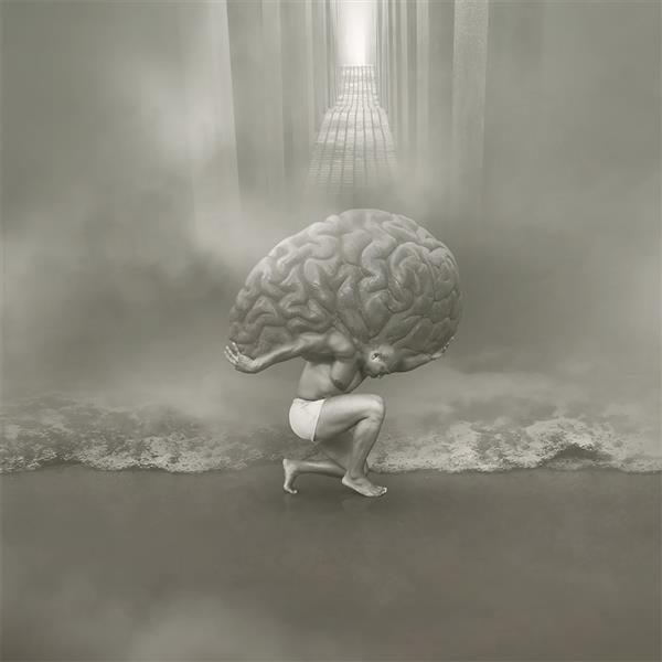 Heavy Brain Photoshop Manipulation