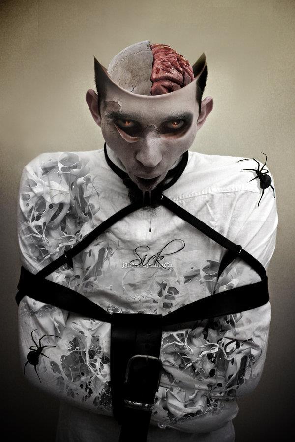 Sick Dark Horror Photo Manipulation