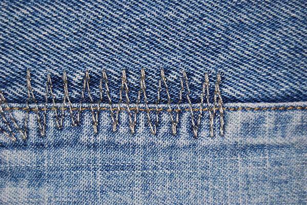 Stitched Jeans Texture