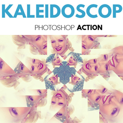 Kaleidoscope Effect Photoshop psd-dude.com Resources
