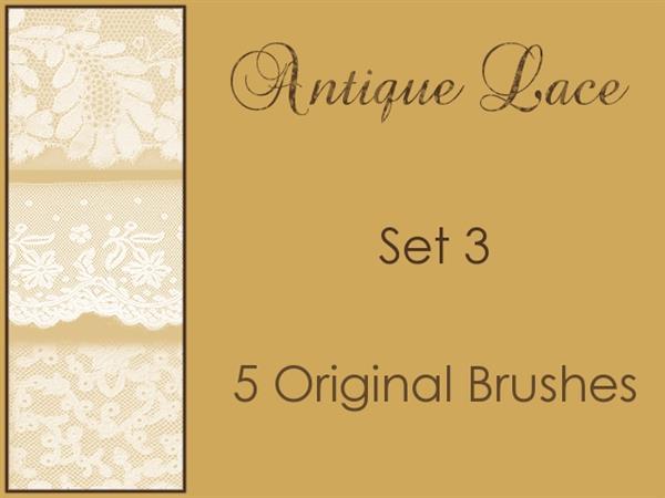 Antique Lace Photoshop Brushes