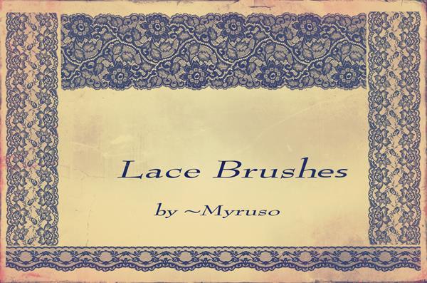 Lace Photoshop Brushes