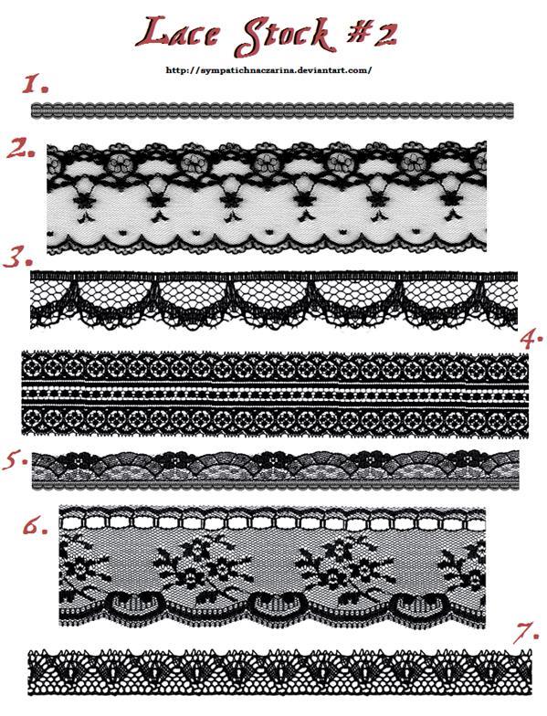 Lace Trimmings Stock
