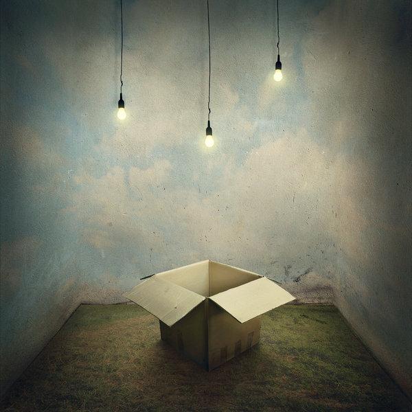 Tales from Light Bulbs and Boxes Photo Manipulation