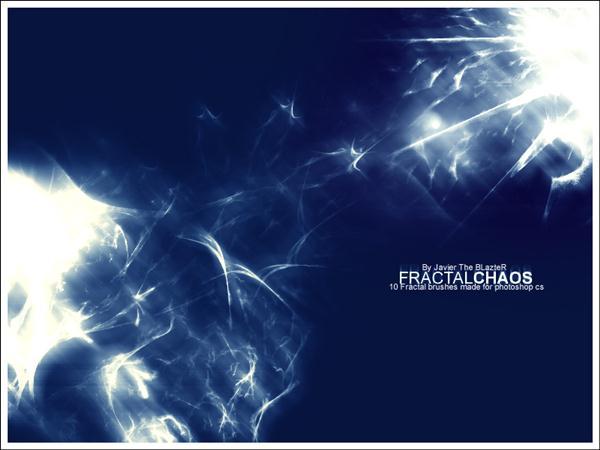 Fractal Chaos Light Texture Brushes