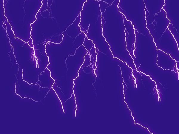 Abstract Lightning Stock