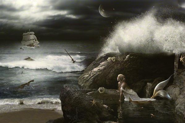 Lorelei Siren Song Photo Manipulation