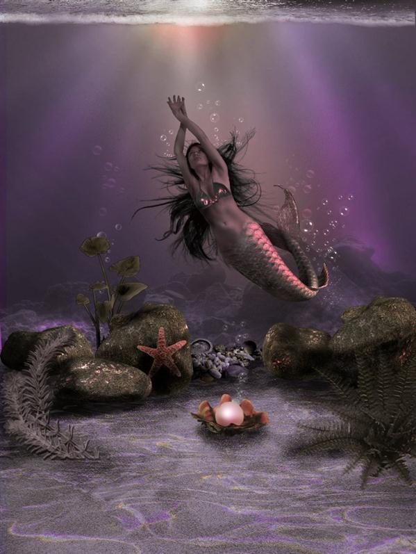 Mermaid Of Posion Cove Photo Manipulation