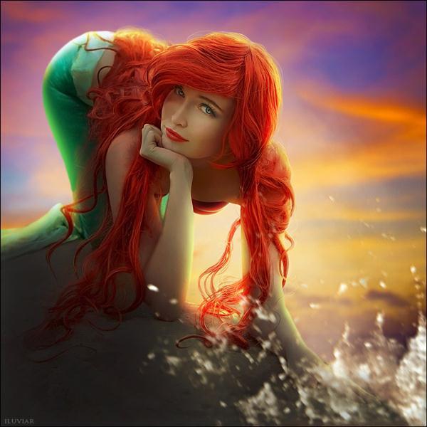 The Little Mermaid Ariel Photo Manipulation