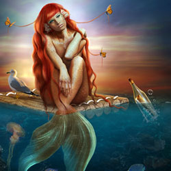 Mermaid and Siren Photoshop Manipulations psd-dude.com Resources