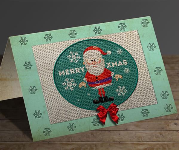 Vintage Christmas Card Idea Photoshop Tutorial