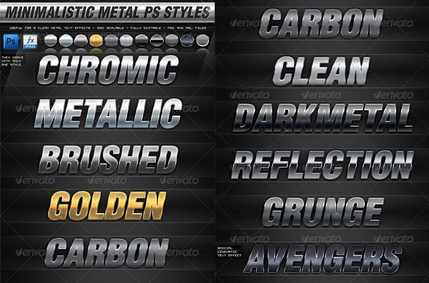 Classic Metal PS Styles - Premium