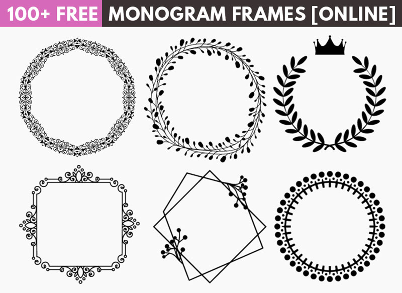 Monogram Frames