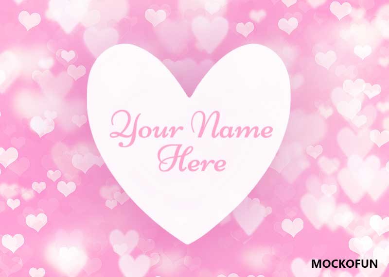 Heart with Name