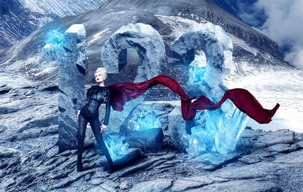 Create a Beautiful Ice Warrior Woman in Photoshop