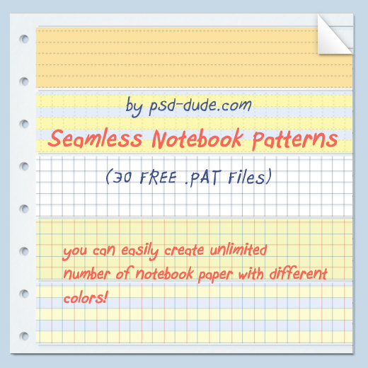 Notebook Paper Texture